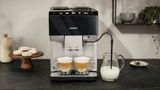 Helautomatisk kaffemaskin EQ500 classic Dagsljus silver, Pianosvart TP515R01 TP515R01-4