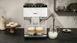 Helautomatisk kaffemaskin EQ500 classic Dagsljus silver, Vit TP515R02 TP515R02-4