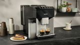 Helautomatisk kaffemaskin EQ500 integral Dagsljus silver, Pianosvart TQ513R01 TQ513R01-4