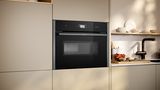 N 90 Built-in compact oven with microwave function 60 x 45 cm Graphite-Grey C24MS71G0B C24MS71G0B-5