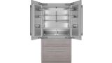 Freedom® Réfrigérateur combiné intégrable à portes françaises avec congélateur en bas Panel Ready T42IT100NP T42IT100NP-3
