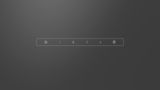 Wandesse 60 cm Klarglas schwarz bedruckt, Schwarz CD686866 CD686866-3