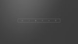 Wandesse 80 cm Klarglas schwarz bedruckt, Schwarz CD688866 CD688866-3