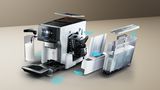 Espresso volautomaat EQ700 integral Roestvrij staal TQ705R03 TQ705R03-12