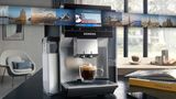 Fully automatic coffee machine EQ700 integral Inox silver metallic TQ703GB7 TQ703GB7-5