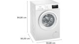 iQ300 Wasmachine, voorlader 7 kg 1400 rpm WM14N050NL WM14N050NL-5