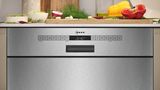 N 50 Semi-integrated dishwasher 60 cm Stainless steel S145HTS01G S145HTS01G-3