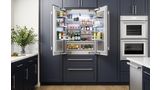 Freedom® Built-in French Door Bottom Freezer 36'' Panel Ready T36IT100NP T36IT100NP-19