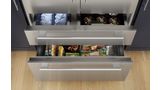 Freedom® Built-in French Door Bottom Freezer  Masterpiece® Stainless Steel T42BT110NS T42BT110NS-7
