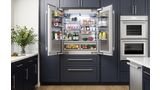 Freedom® Built-in French Door Bottom Freezer Panel Ready T42IT100NP T42IT100NP-4