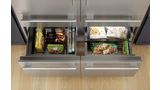 Freedom® Built-in French Door Bottom Freezer  Masterpiece® Stainless Steel T48BT110NS T48BT110NS-10