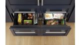 Freedom® Réfrigérateur combiné intégrable à portes françaises avec congélateur en bas Panel Ready T48IT100NP T48IT100NP-15