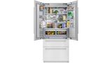 Freedom® Réfrigérateur combiné intégrable à portes françaises avec congélateur en bas 36'' Panel Ready T36IT100NP T36IT100NP-4