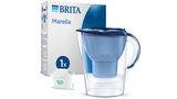 BRITA Wasserfilter-Kanne Marella blau 2,4 L 17008532 17008532-1