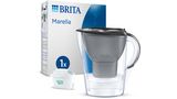 BRITA Wasserfilter-Kanne Marella graphit 2,4 L 17008533 17008533-1