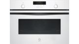 Horno compacto 60 x 45 cm Cristal blanco 3CB5159B3 3CB5159B3-1