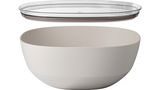 Mepal Servierschale silueta mit Deckel 5000ml, nordic white 17008675 17008675-2