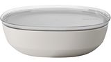 Mepal Servierschale silueta mit Deckel 4000ml, nordic white 17008673 17008673-1