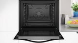 Einbau-Backofen-Set CF4M28063 + CZ11TI15X0 Einbau-Backofen, Clip-Auszug CX53EZ01T CX53EZ01T-3