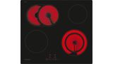 Einbau-Backofen-Set CA333235 + CF4M61063 Einbau-Backofen, Elektro-Kochfeld CX5BS611 CX5BS611-1