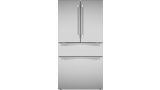 Freedom® Réfrigérateur à portes françaises congélateur en bas 36'' Professional Inox T36FL821NS T36FL821NS-1