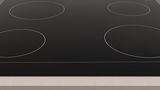 Electric hob 60 cm control panel on the cooker, surface mount without frame JE26DH14 JE26DH14-2