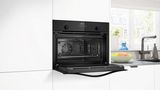 Einbau-Kompaktbackofen 60 x 45 cm Schwarz CC4M61063 CC4M61063-4
