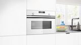 Horno compacto 60 x 45 cm Cristal blanco 3CB5159B3 3CB5159B3-5