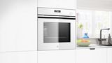 Horno con vapor 60 x 60 cm Cristal blanco 3HA5129B3 3HA5129B3-6