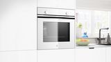 Horno 60 x 60 cm Cristal blanco 3HB5000B3 3HB5000B3-5