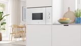 Microondas integrable Cristal blanco 3CP5002B3 3CP5002B3-5