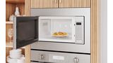 Masterpiece® Built-In Microwave Oven 24'' Door hinge: Left, Stainless Steel MBCS MBCS-12