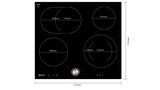 N 70 Electric hob 60 cm flush mount T16PT76X0 T16PT76X0-4