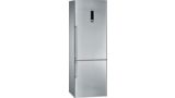 iQ500 noFrost, Kombinált hűtő / fagyasztó Nemesacél ajtók KG49NAI22 KG49NAI22-3