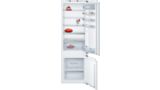 N 70 Built-in fridge-freezer with freezer at bottom 177.2 x 55.8 cm flat hinge KI6873F30G KI6873F30G-1