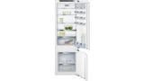 iQ500 coolEfficiency Beépíthető hűtő-/fagyasztó kombináció Lapos ajtópánt rögzítés, SoftClose csillapított ajtózáródás KI87SAD40 KI87SAD40-1