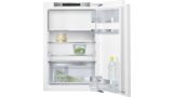 iQ500 Einbau-Kühlschrank mit Gefrierfach 88 x 56 cm Flachscharnier mit Softeinzug KI22LAD40 KI22LAD40-1