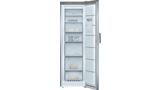 Congelador vertical 1 puerta 186 x 60 cm Acero cepillado antihuellas 3GF8663P 3GF8663P-1