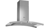 N 70 wall-mounted cooker hood 90 cm clear glass D89DK62N0B D89DK62N0B-1