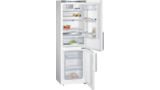 iQ500 Fehér ajtók Kombinált hűtő / fagyasztó KG36EAW43 KG36EAW43-1