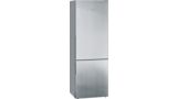 iQ500 Frigo-congelatore combinato da libero posizionamento  70 cm, inox-easyclean KG49EDI40 KG49EDI40-3