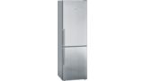 iQ500 free-standing fridge-freezer with freezer at bottom inox-easyclean KG36EAI43 KG36EAI43-3