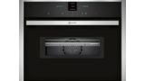 N 70 Built-in compact oven with microwave function 60 x 45 cm Stainless steel C17MR02N0B C17MR02N0B-1