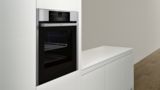 N 70 built-in oven 60 x 60 cm Inox B15CR22N1 B15CR22N1-2