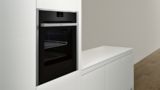 N 90 Built-in oven with added steam function 60 x 60 cm Stainless steel B57VS24H0B B57VS24H0B-2