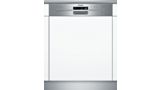 iQ500 Semi-integrated dishwasher 60 cm Stainless steel SN56M531AU SN56M531AU-1