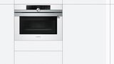 iQ700 Built-in compact oven with microwave function 60 x 45 cm White CM633GBW1 CM633GBW1-2
