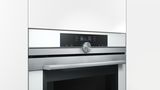 iQ700 Built-in compact oven with microwave function 60 x 45 cm White CM633GBW1 CM633GBW1-3