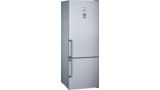Alttan Donduruculu Buzdolabı 193 x 70 cm Kolay temizlenebilir Inox BD3056I3AN BD3056I3AN-1