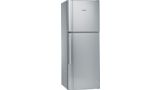 iQ300 free-standing fridge-freezer with freezer at top Graphite KD25NVS00K KD25NVS00K-1
